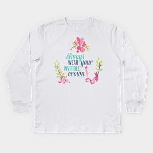 Always a Quin Kids Long Sleeve T-Shirt